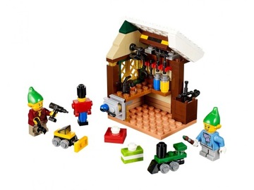 LEGO 40106 ИГРУШЕЧНАЯ МАСТЕРСКАЯ ЭКСКЛЮЗИВНАЯ РОЖДЕСТВЕНСКАЯ НОВАЯ УНИКАЛЬНАЯ