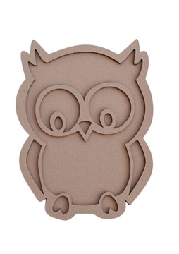 Sensokarton Prezent Mała Sowa