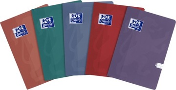 ZESZYT OXFORD TOUCH TREND A5/80K KRATKA Z MARGINESEM