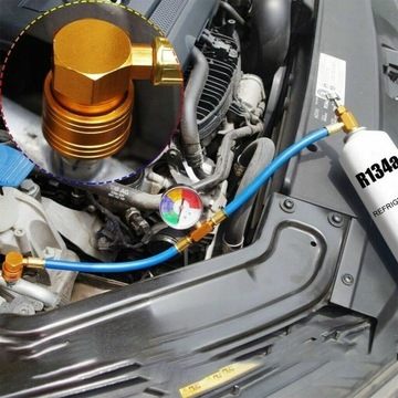 ШЛАНГ ДЛЯ ЗАПРАВКИ КОНДИЦИОНЕРА В АВТОМОБИЛЕ R134A R12