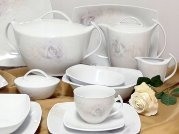 G839 СЕРВИС 6/30 УЖИН И КОФЕЙНЫЙ АКЦЕНТ ФАРФОР