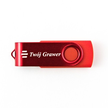 Флешка TWISTER 16 ГБ USB 3.0 с гравировкой