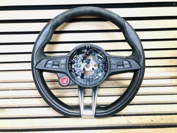 РУЛЕВОЕ КОЛЕСО ALFA ROMEO GIULIA 8C УГЛЕРОДНОЕ 02683