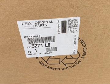 Оригинальные цилиндры Citroen C5 III X7 P + L 5271L5 5271L6