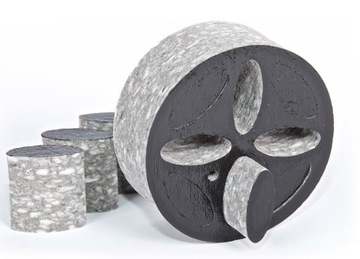 Przepustnica tłumik do kanału fi 125 mm 12,5 cm