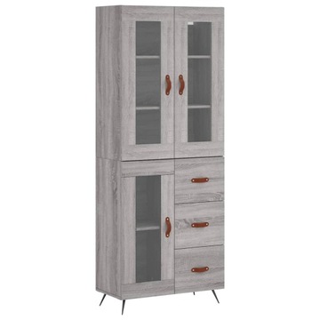 VidaXL odcienie szarości 34 x 69,5 x 180 cm