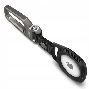 Чехол AirTag, Spigen Rugged, чехол с брелоком для ключей