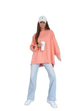 Bluza oversize mucha pomarańczowa Me Gusta