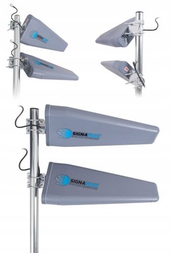 Внешняя антенна с двойным телефоном Интернет GSM 2G 3G 4G LTE 46DBI ZTE HUAWEI