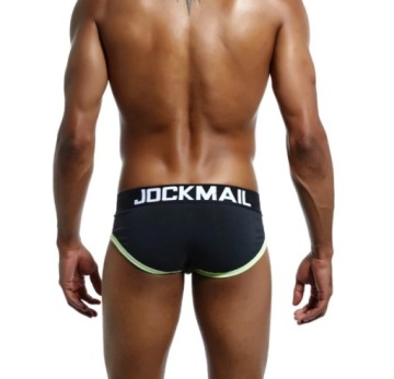 JOCKMAIL Мужские трусы PUSH UP черные 3Lines L