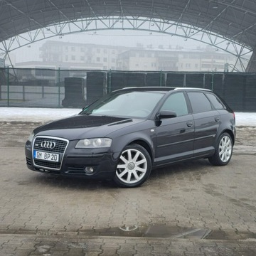 Audi A3 8P Hatchback 3d 2.0 TDI PD 170KM 2006 Audi A3 Sportback 2.0 TDI DPF S line Sportpaket, zdjęcie 1