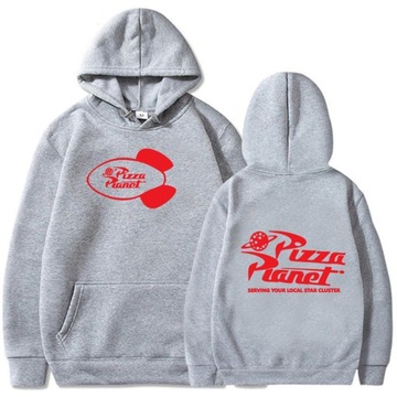 męska bluza Pizza Planet bluzy z nadrukiem obsługu