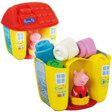 КЛЕММИ ВЕДРО СВИНКА ПЕППА ДОМ БЛОКИ МАЛЫШ