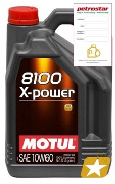 MOTUL 8100 X-POWER 10W60 5L