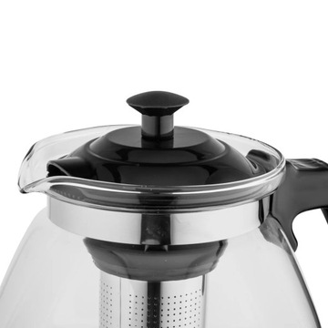 Стеклянный кувшин для трав Altom Design Aroma с заварочным устройством для чая 1,6 л