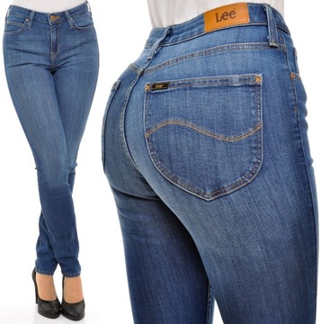 LEE spodnie BLUE jeans SCARLETT HIGH _W25 L31