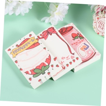 3 комплекта стационарных липких подушечек для студентов с напоминаниями