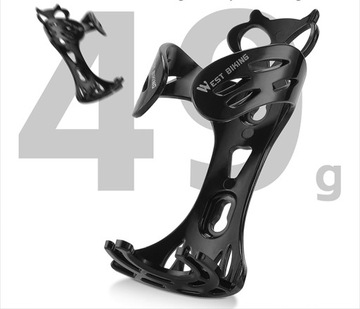 Корзина для бутылок с велосипедом Бэтмен, черная