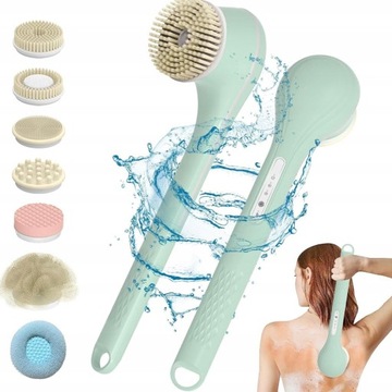 ЭЛЕКТРИЧЕСКАЯ ВРАЩАЮЩАЯСЯ ЩЕТКА ДЛЯ МЫТЬЯ СПИНЫ МАССАЖЕР ВАННА ПИЛИНГ НОГ