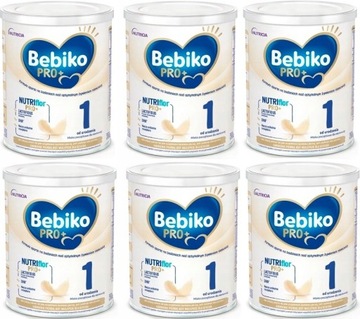 BEBIKO PRO+ 1 MLEKO POCZĄTKOWE 0-6m 6x700g 6PAK