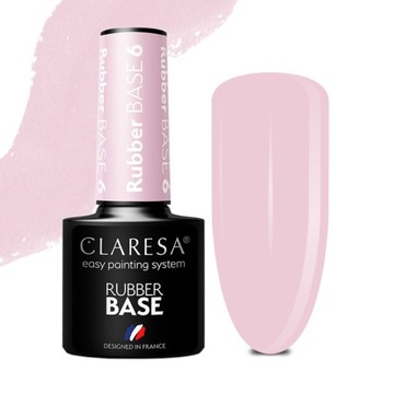 CLARESA baza kolorowa uv led RUBBER BASE 06 5ml