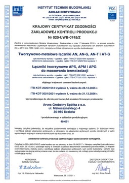KOŁKI DO STYROPIANU TORX PREMIUM 22 CM ARVEX
