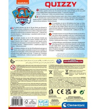 INTERAKTYWNE PIÓRO QUIZ PSI PATROL CLEMENTONI