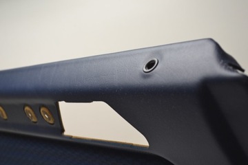 Mercedes W124 Седан Левая панель задней двери Синий