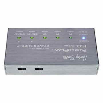 Блок питания эффектов Harley Benton PowerPlant ISO-5