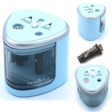 Электрическая точилка TENWIN 8004 + 4 батарейки АА