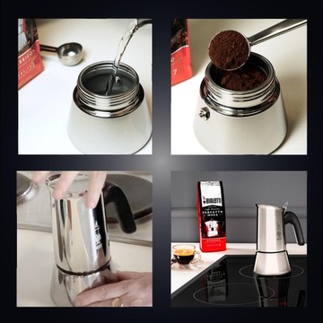 Кофеварка Bialetti New Venus 2tz (серебро)