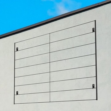 Цветочная лестница Металлическая опора 120х75 см