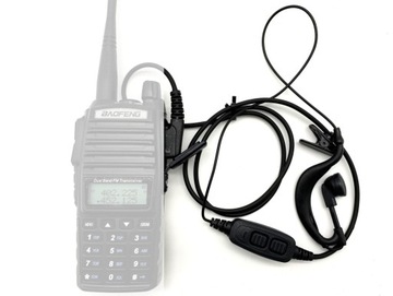 SŁUCHAWKA DO BAOFENG UV5R UV82 WOUXUN PTT
