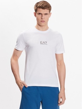 T-shirt męski okrągły dekolt Emporio Armani rozmiar M