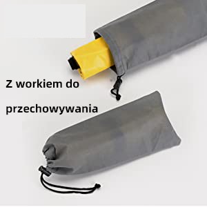 ROCKBROS Worek Żeglarski Torba Wodoodporna na Kajak Kemping Czarna 40L