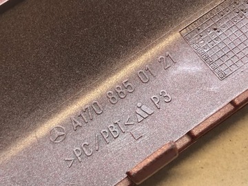 LIŠTA NÁRAZNÍKU SLK 170 A1708850121