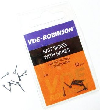 ИГЛА ДЛЯ ПРИМАНКИ ШТЫК-ВИНТ VDE-Robinson 7мм 10шт.