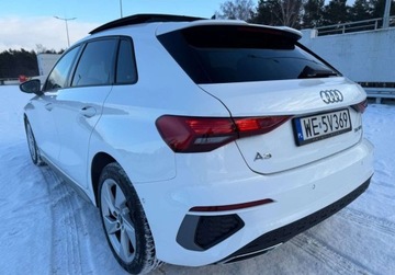 Audi A3 8Y 2022 Audi A3 Sportback salon PL FV VAT 23 S Line panorama 1.5 Hybryda, zdjęcie 4