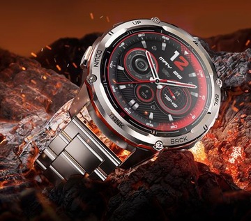 Smartwatch Kospet Tank T3 Ultra2 Special Edition Czarny GPS IP69K Pancerny