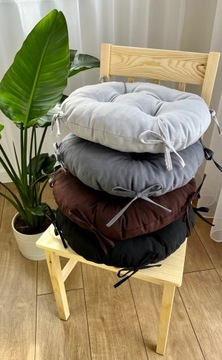 Подушка на стул табурет 35см GRAPHITE WHEEL