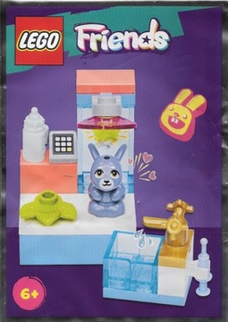 LEGO FRIENDS FIGURKA KRÓLIK ZAJĄC U WETERYNARZA 562302 SASZETKA