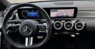 Mercedes CLA C118/X118 Coupe Facelifting 1.3 200 163KM 2025 Mercedes-Benz CLA SalonPL AMG Multibeam LED El. Fotele Kamera Podgrz. Kier, zdjęcie 12