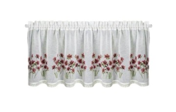 Коротка фіранка ISA Eurofirany 150x60 см біла - коротка фіранка