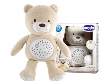 НОЧНИК ДЛЯ КРОВАТИ CHICCO С ПРОЕКТОРОМ 3В1 + ЛУЛЛАСЫ