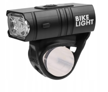 Комплект светодиодного освещения Задний передний USB-фонарь для велосипеда (E026)