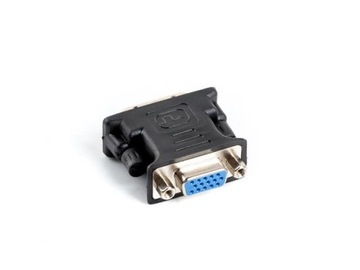 LANBERG ADAPTER DO KABLA MONITORA DVI - VGA CZARNY