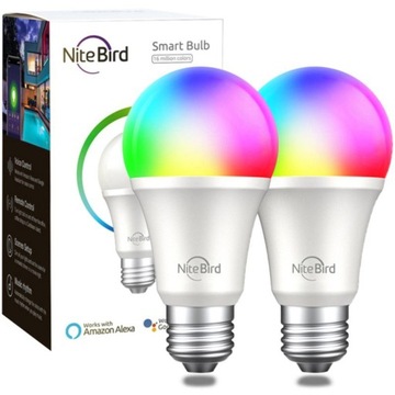 GOSUND INTELIGENTNA ŻARÓWKA LED E27 8W RGB 2PACK