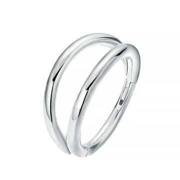 Кольца с двойной перегородкой Кольца в носу Обручи Хрящевые обручи Серьги Пирсинг носа