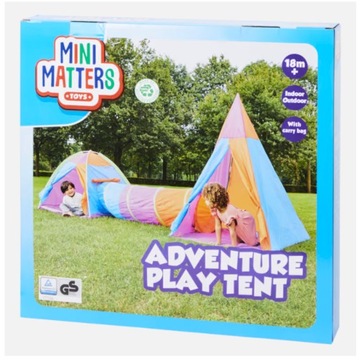 Namiot Tipi dla dzieci domek tunel do domu ogrodu Mini Matters Prezent