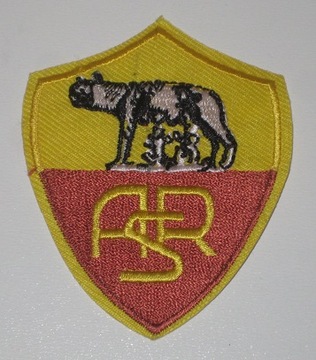 AS ROMA - АВТОМОБИЛЬНЫЙ АРОМАТ + ПАТЧ - ИТАЛИЯ